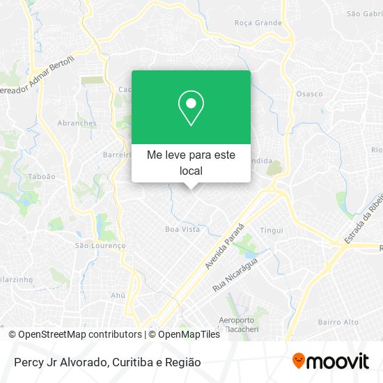 Percy Jr Alvorado mapa