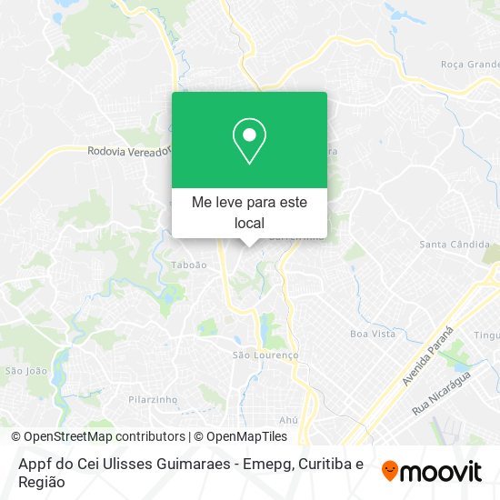 Appf do Cei Ulisses Guimaraes - Emepg mapa