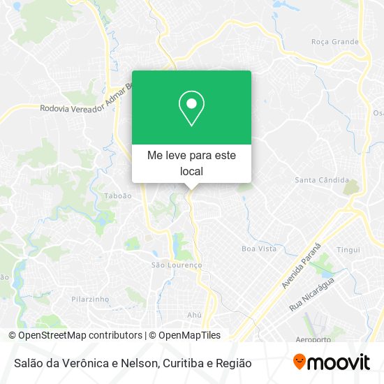Salão da Verônica e Nelson mapa