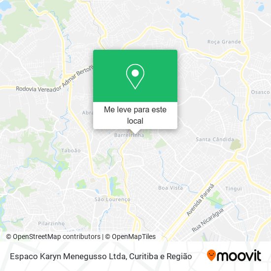 Espaco Karyn Menegusso Ltda mapa