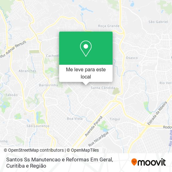 Santos Ss Manutencao e Reformas Em Geral mapa