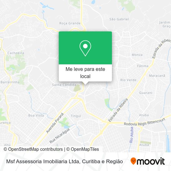 Msf Assessoria Imobiliaria Ltda mapa