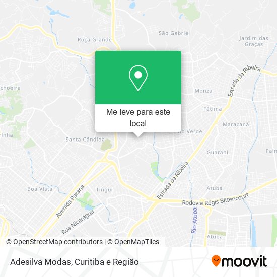 Adesilva Modas mapa