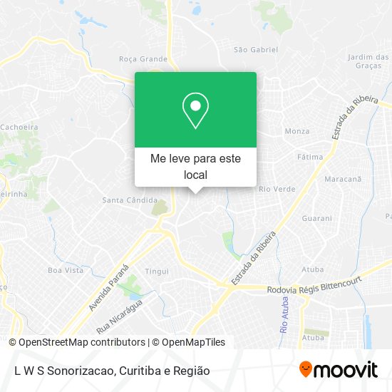 L W S Sonorizacao mapa
