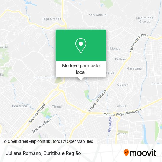 Juliana Romano mapa