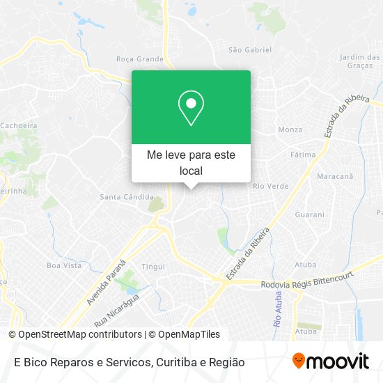 E Bico Reparos e Servicos mapa