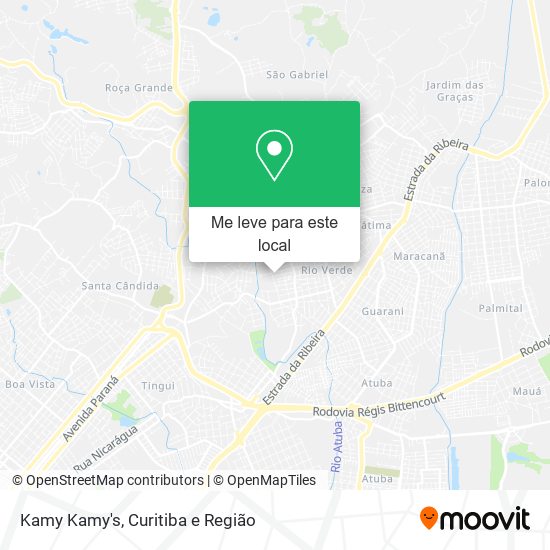 Kamy Kamy's mapa