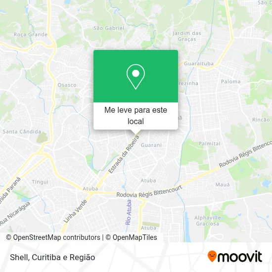 Shell mapa