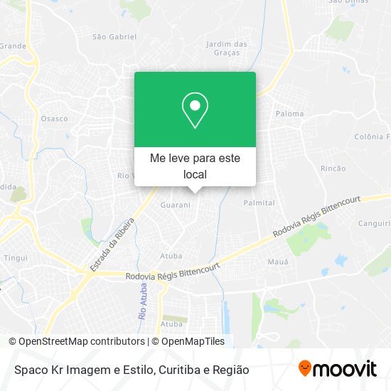 Spaco Kr Imagem e Estilo mapa