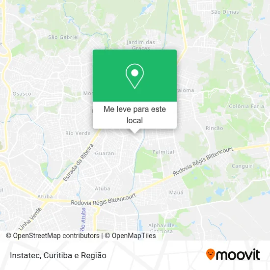 Instatec mapa
