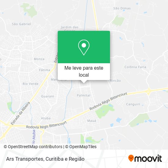 Ars Transportes mapa