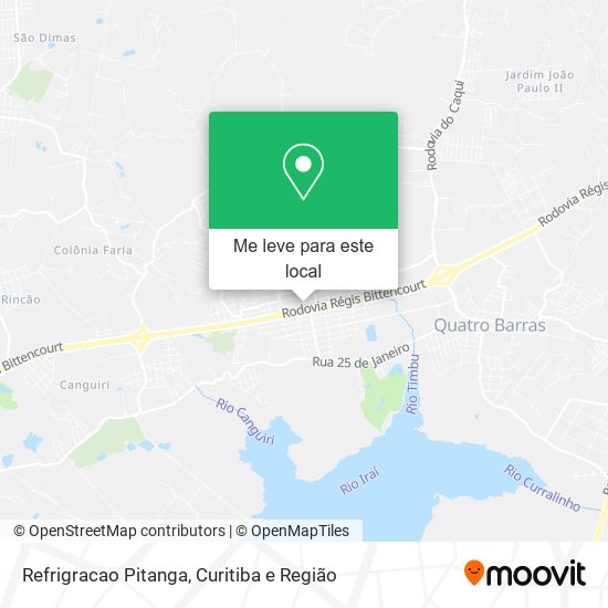 Refrigracao Pitanga mapa