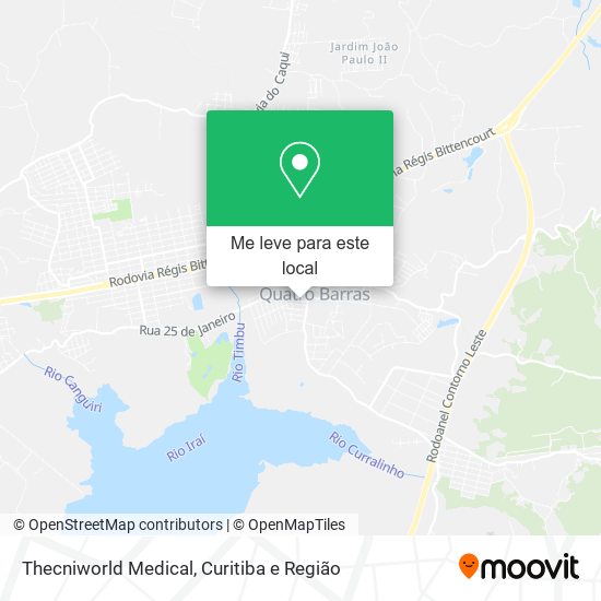 Thecniworld Medical mapa