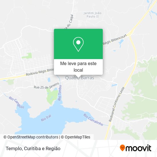 Templo mapa