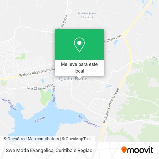 Swe Moda Evangelica mapa