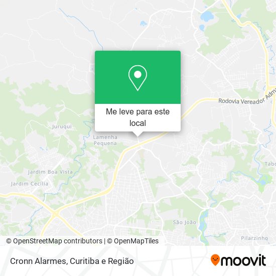 Cronn Alarmes mapa