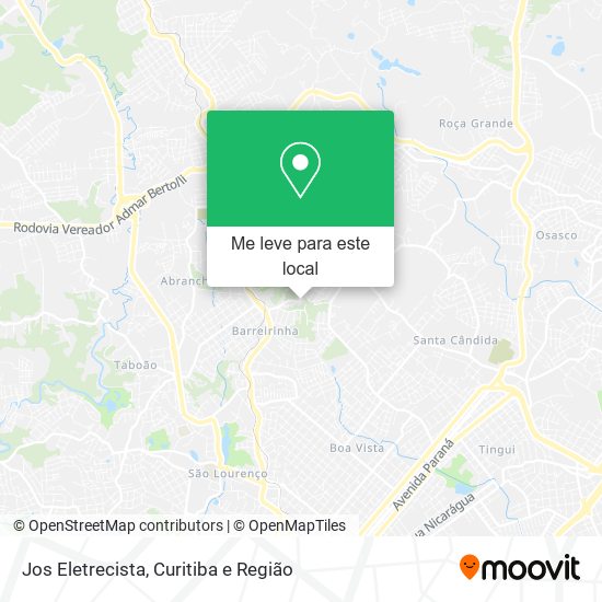 Jos Eletrecista mapa