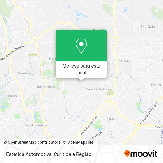 Estetica Automotiva mapa
