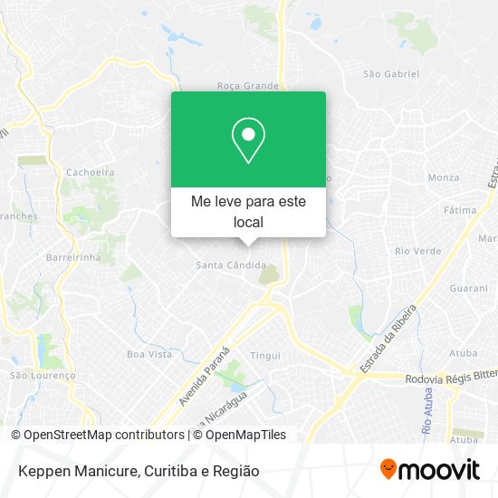 Keppen Manicure mapa