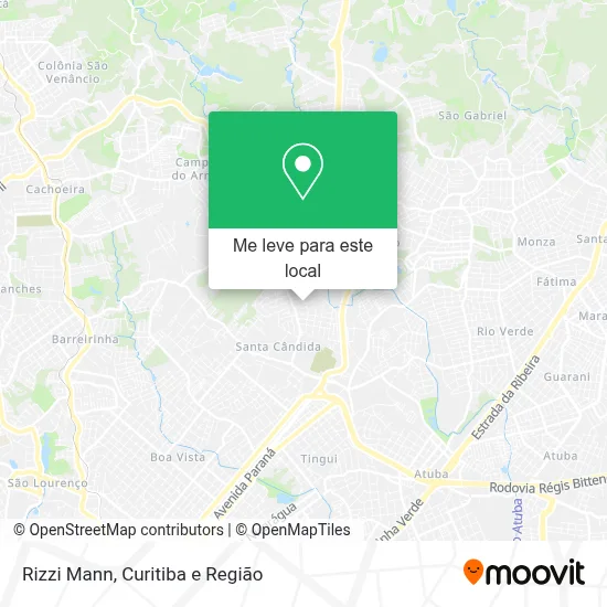 Rizzi Mann mapa