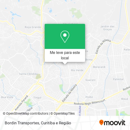 Bordin Transportes mapa