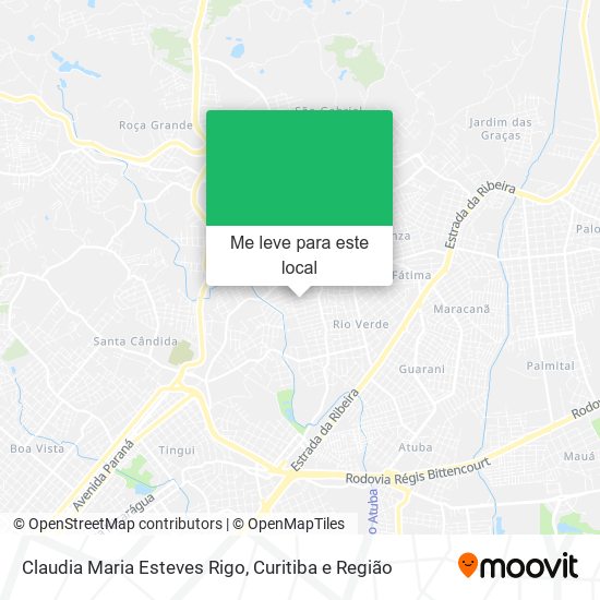 Claudia Maria Esteves Rigo mapa