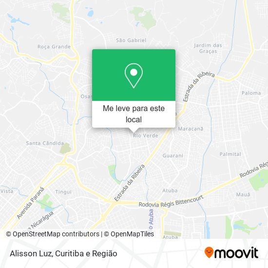 Alisson Luz mapa