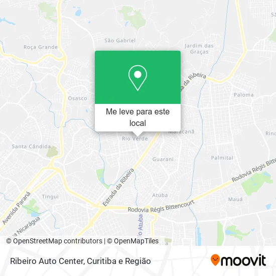 Ribeiro Auto Center mapa