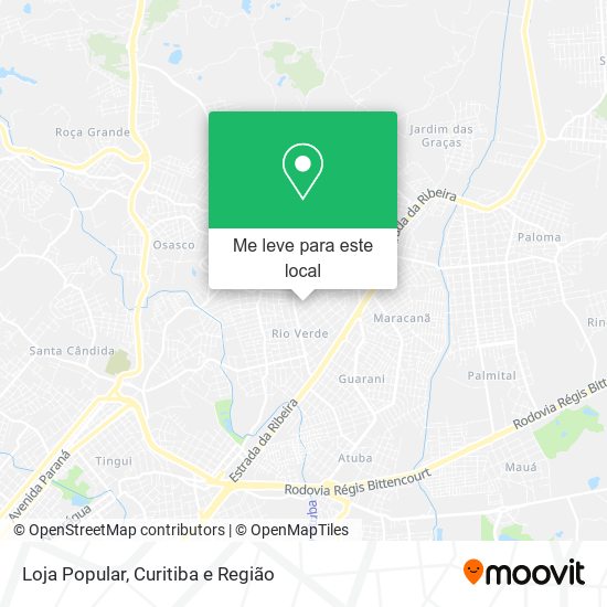 Loja Popular mapa