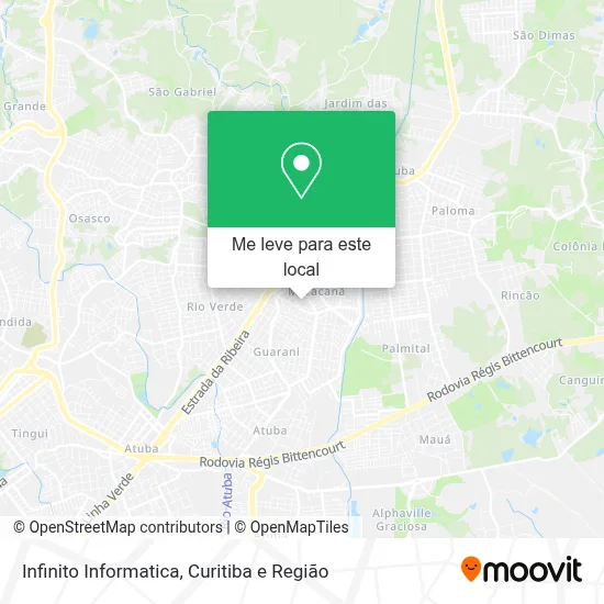 Infinito Informatica mapa