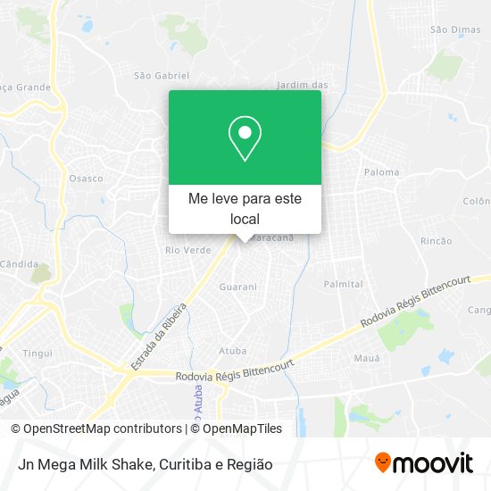 Jn Mega Milk Shake mapa
