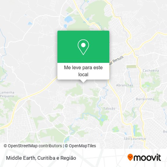 Middle Earth mapa