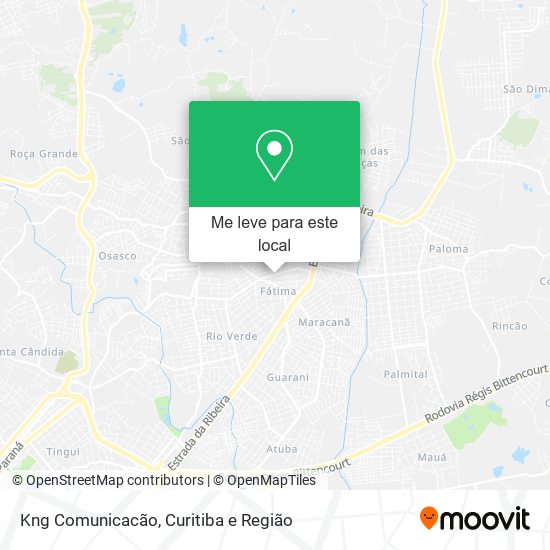 Kng Comunicacão mapa