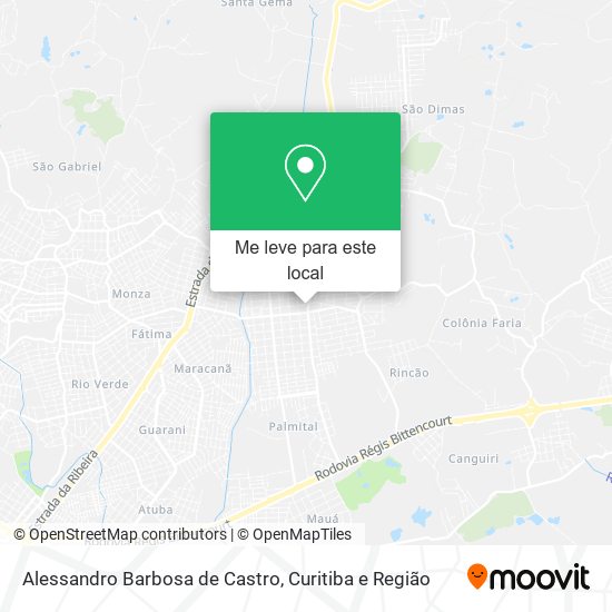 Alessandro Barbosa de Castro mapa