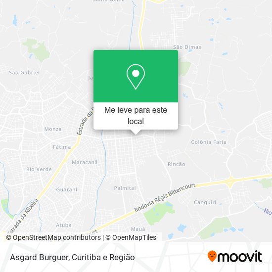 Asgard Burguer mapa