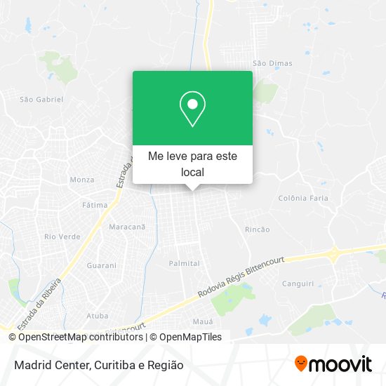 Madrid Center mapa