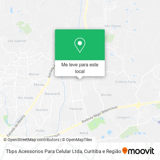 Tbps Acessorios Para Celular Ltda mapa