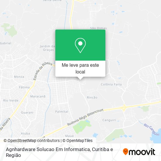 Agnhardware Solucao Em Informatica mapa