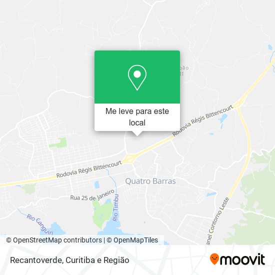 Recantoverde mapa