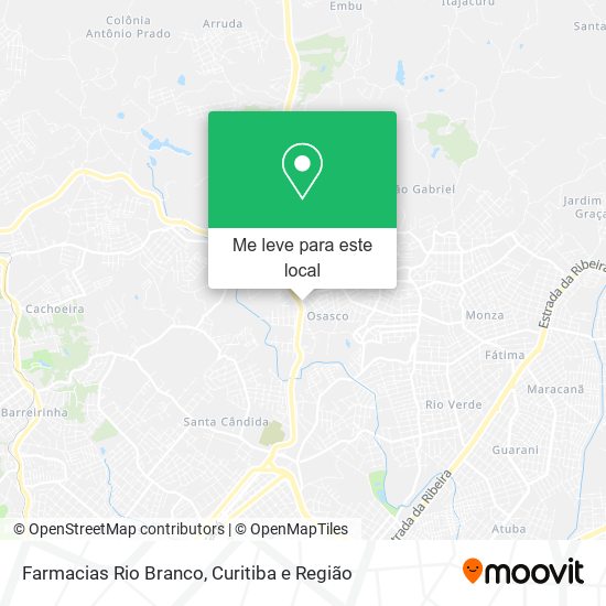 Farmacias Rio Branco mapa