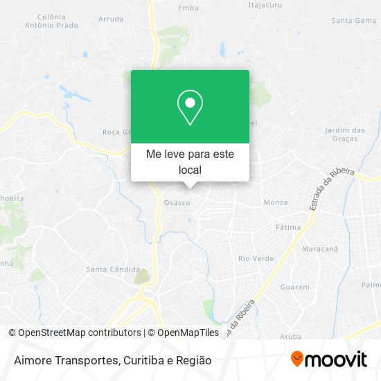 Aimore Transportes mapa