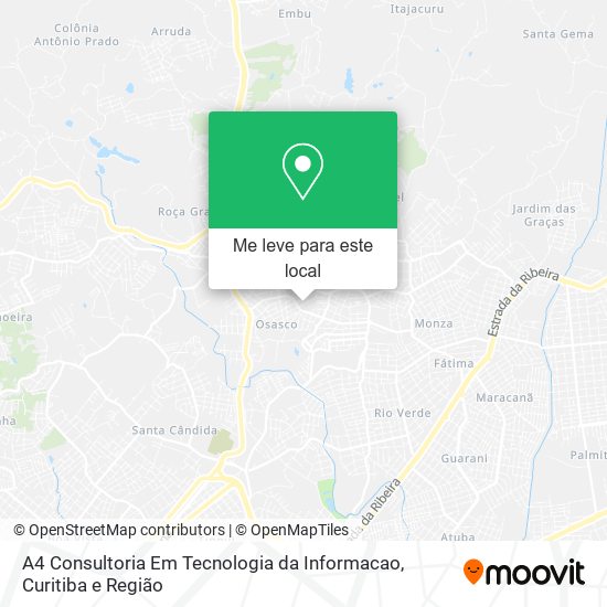 A4 Consultoria Em Tecnologia da Informacao mapa