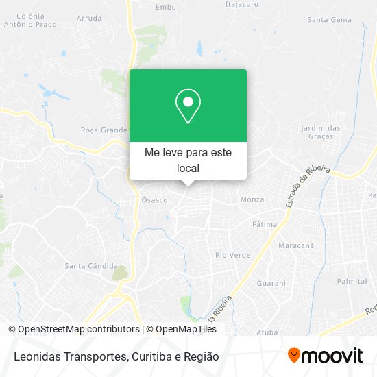 Leonidas Transportes mapa