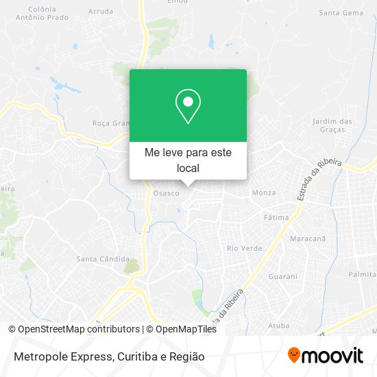 Metropole Express mapa