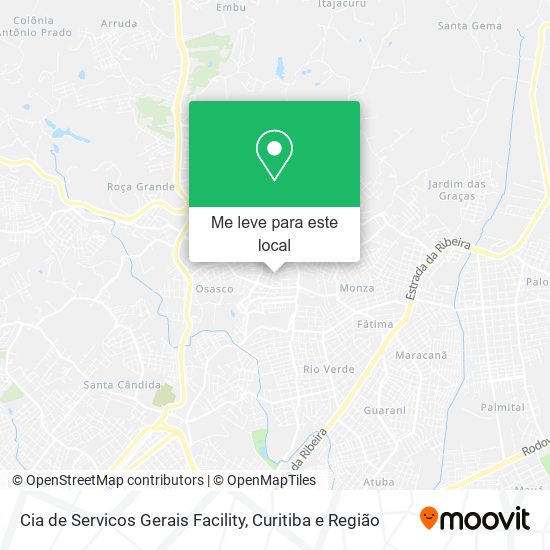 Cia de Servicos Gerais Facility mapa