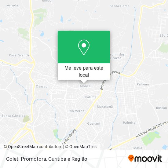 Coleti Promotora mapa