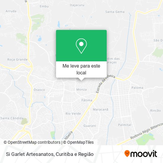 Si Garlet Artesanatos mapa