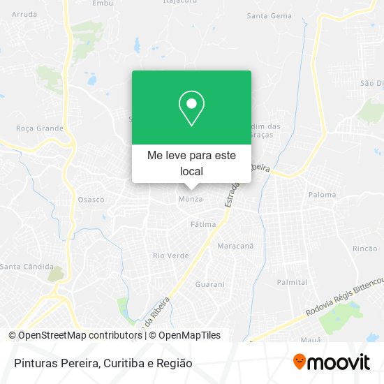 Pinturas Pereira mapa