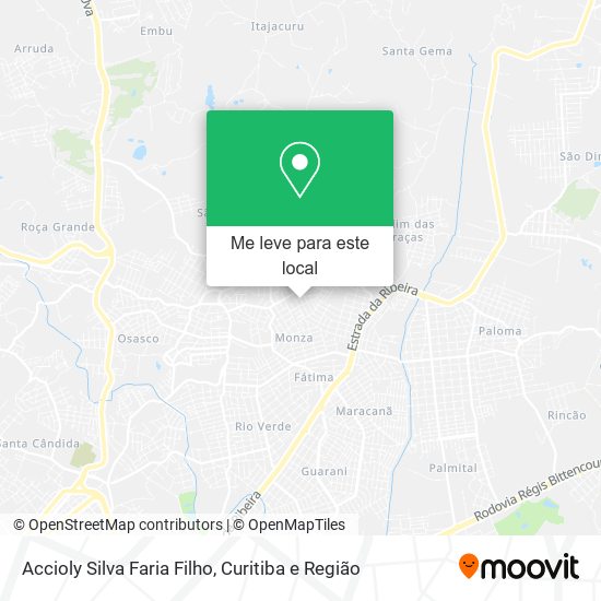 Accioly Silva Faria Filho mapa