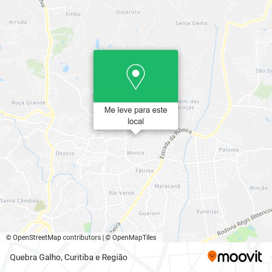 Quebra Galho mapa